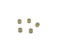 PIUHRKLEVD 5 pezzi/lotto 0,25 denti modulo ingranaggio in metallo rame for ingranaggio di trasmissione del mandrino adatto albero da 1 mm 9T PIUHRKLEVD(10T)