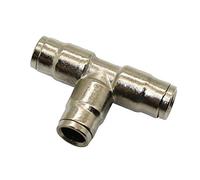 PIUHRKLEVD Garden Plumbing High Pressure Quick Connector 3/8" Slip-Lock Connector for 10 Pieces of 3/16" Threaded Nozzle Agricultural Cooling Atomizing Nozzle