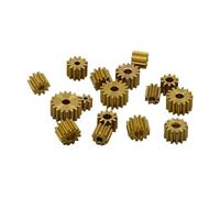 PIUHRKLEVD Modulo 0,3-M Ingranaggi in ottone e rame for auto giocattolo, avviamento elettronico, trasmissione adatta for albero da 1 mm, 1,5 mm, 2 mm, 10T, 11T, 1,48 mm PIUHRKLEVD