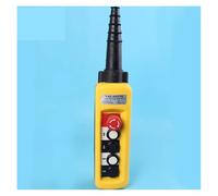 PIUHRKLEVD XAC-A4713 Interruttore di Controllo del Pulsante di Sollevamento della Zucca azionato dal Motore Maniglia di Comando a Distanza for la Guida della Gru a velocità Singola Tipo Antipioggia