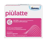 Humana Linea Gravidanza e Allattamento Più Latte Integratore Alimentare 14 Buste