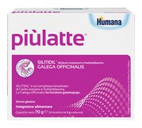 Humana Linea Gravidanza e Allattamento Più Latte Integratore Alimentare 14 Buste