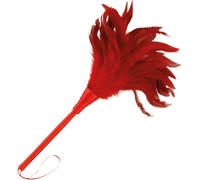 Piuma Erotica per Stimolazione Darkness - 24 cm, Rossa