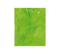 Piume Arruffate Verde Sacchetto da 3 g Lg 8 a 12 cm