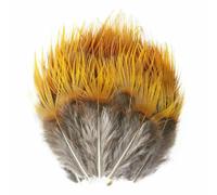 Piume di fagiano sfuse sfuse 5-10 cm naturali non tinte 100 pezzi materiale per artigianato piume bouquet da sposa creazione di gioielli decorazione boho-jin ji huang si