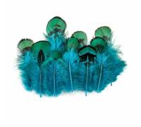 Piume di fagiano sfuse sfuse 5-10 cm naturali non tinte 100 pezzi materiale per artigianato piume bouquet da sposa creazione di gioielli decorazione boho-TJ huang pian lan