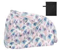 Piume di Pavone Acquerello Copertura Della Bici Esterna Impermeabile Outdoor Esercizio Bike Copertura Bici Depos