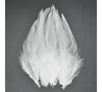 Piume di pavone, fagiano, piccole piume di aquila, piume di struzzo, decorazioni artigianali fai da te, accessori per gioielli, creazione all'ingrosso - 10-15 cm - 50 pezzi