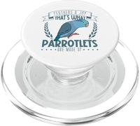 Piume e gioia - Pappagallo barrato PopSockets PopGrip per MagSafe