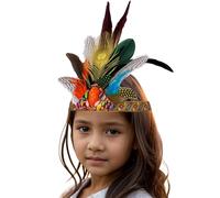 Piume Fascia per Capelli Copricapo con Piume Arcobaleno 20's Copricapo Accessori Accessori Parrucchiere Parrucca Carnevale Bambino Fascia Bambina Elastici Scrunchies Legacapelli Codini per Bambina