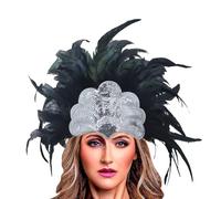 Piume Fascia per Capelli Fascia Capelli Anni 20 Accessori Capelli Donna Fasce per Donna Trucco Accessori Carnevale Coppia Fascia per Bigodino Kit Accessori Bambina Accessori Bambina Acconciature Donna