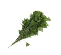Piume naturali di tacchino, piume di coda, piume di tacchino, per vari copricapi fai da te, matrimoni, compleanni, festival, decorazione per la casa e feste [verde]