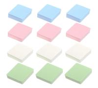 Piumini a Rombo in Poliuretano 12 Pezzi per Viso | Design Semplice, Presa della Cipria, per Salone e Casa, Aiuta a Stendere il Make-up in Modo Naturale