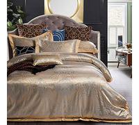 Piumini Doppie a Taglia Viola e Grigio coperture per Piumino Doppia Bianco blustrate Set Biancheria da Letto in Seta di Cotone gemello King Size (Centina)
