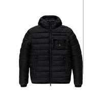 PIUMINI REFRIGWEAR UOMO CON CAPPUCCIO NY0185 JOSH JACKET.COLOR NERO