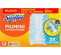Piumini swiffer catturapolvere antiallergici per zone difficili 12 ricariche