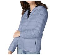 Piumino 100 G Donna, Giacca Trapuntata Donna Leggera Trapuntata Antivento Imbottito Giacca Caldo Leggero Invernale Manica Lunga Casual Impermeabile Cerniera Cappotto Per Tempo Libero O Trekking