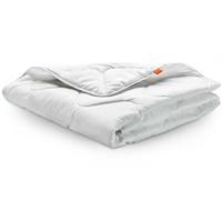 sleepling 194101 Piumino Estivo Leggero (Imbottitura 430 gr.), 100% Microfibra, Anallergico, 140 x 200 cm, Bianco