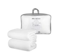 Piumino 4 stagioni componibile in microfibra bianco