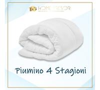 Piumino 4 Stagioni Interno Matrimoniale Singolo Piazza e Mezza Invernale Estivo