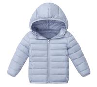 Piumino Bambino Invernale Giubbino Leggero per Bambini e Bambina Cappotto Bambini e Ragazzi con Cappuccio Giubbotto Ragazza Ragazzo Giacca Invernale Bambino Bambina 2-12 Anni