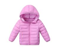 Piumino Bambino Invernale Giubbino Leggero per Bambini e Bambina Cappotto Bambini e Ragazzi con Cappuccio Giubbotto Ragazza Ragazzo Giacca Invernale Bambino Bambina 2-12 Anni (Purple, 6-7 Years)