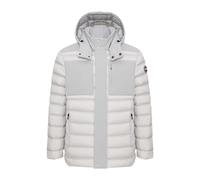 PIUMINO BI-MATERIALE CON CAPPUCCIO STACCABILE COLMAR ORIGINALS Bianco