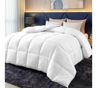 Piumino Caldo per tutte le stagioni Utopia Bedding, 135 x 200 cm, Bianco | Imbottitura Premium 280 g/m2 Ad Alta Grammatura Per Calore Equilibrato, Comfort Eccezionale E Un Sonno Piacevole