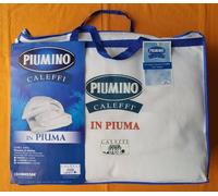 PIUMINO CALEFFI INVERNALE PIUMA D'OCA 100% SINGOLO MATRIMONIALE 1 PIAZZA E MEZZA