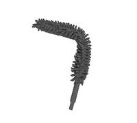 Piumino ciniglia in microfibra lunga flessibile, 57 cm, colore: Antracite