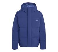 Piumino con cappuccio adidas Helionic Down Bleu L