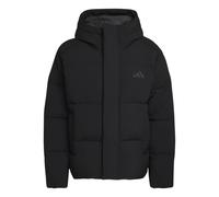 adidas Uomo Helionic Down Puffer Hooded Coat, black, XXL