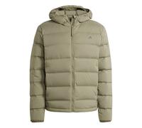 Piumino con cappuccio Adidas Helionic Stretch Gris XL