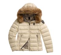 PIUMINO CON CAPPUCCIO ARCADIA DONNA Blauer Bianco