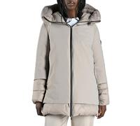 PIUMINO CON CAPPUCCIO BECANCOUR MID DONNA CANADIAN CLASSICS Beige