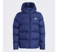 Piumino con cappuccio Blu 13/14 anni - 153/156 cm Tinta unita