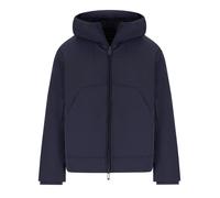 PIUMINO CON CAPPUCCIO BLU NAVY EMPORIO ARMANI S