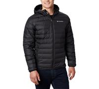 Piumino Columbia Lake 22 Down Hooded nero logo bianco - XL