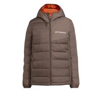 Piumino con cappuccio da donna adidas Terrex Multi Marron L