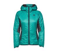 Piumino con cappuccio da donna Black Diamond Vision Hybrid Verde XL