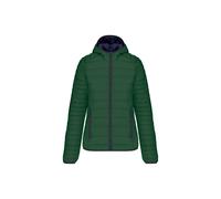 Piumino con cappuccio da donna Kariban Vert M