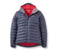 Piumino con cappuccio da donna Rab Cirrus Alpine Blu S