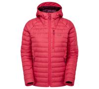 Piumino con cappuccio da donna Rab Microlight Alpine Rose M
