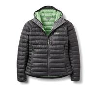 Piumino con cappuccio da donna Rab Microlight Gris XL