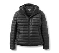 Piumino con cappuccio da donna Rab Microlight Noir XS