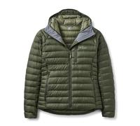 Piumino con cappuccio da donna Rab Microlight Vert L