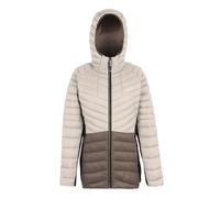 Piumino con cappuccio da donna Regatta Leedre Beige 48
