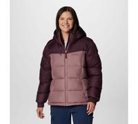 Piumino con cappuccio Isolée Columbia Pike Lake™ Rosso S Tinta unita