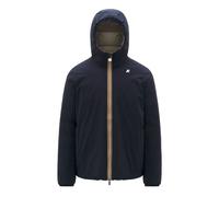 PIUMINO CON CAPPUCCIO JACK STRETCH THERMO DOUBLE K-way Beige, Blu
