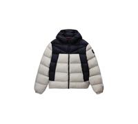 Piumino con cappuccio Napapijri A-Molveno Gris M
